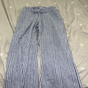 Cute striped linen pants